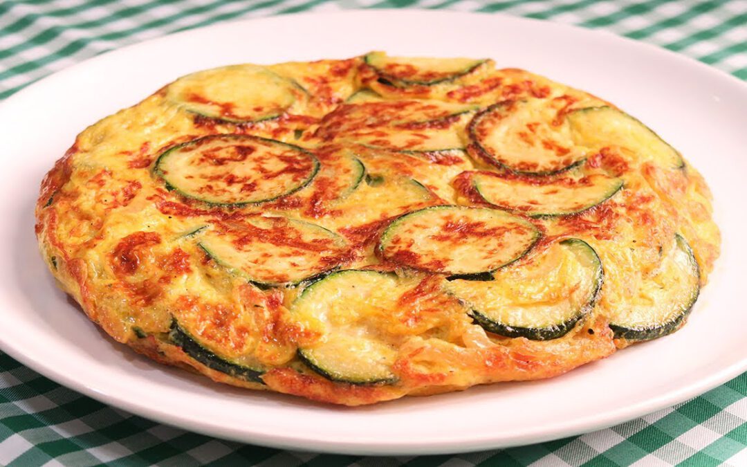 Tortilla de Calabacín y Mozzarella