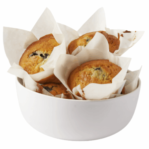 Muffin casero de arándanos