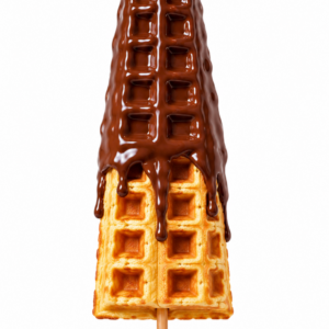 Gofre toping chocolate