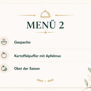 Menü 2
