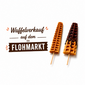 Waffel / Waffel mit topping