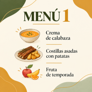 MENÚ 1